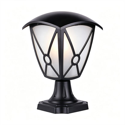 Aluminum Pillar Light European Style LED Garden Decorative Pole Lamp