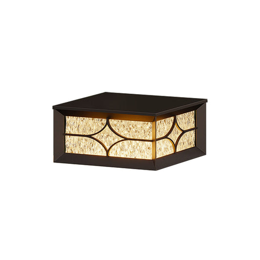 Exterior Pillar Light Waterproof Fence Gate Post Light
