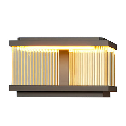 Pillar Post Lights Outdoor Waterproof Courtyard Square Light