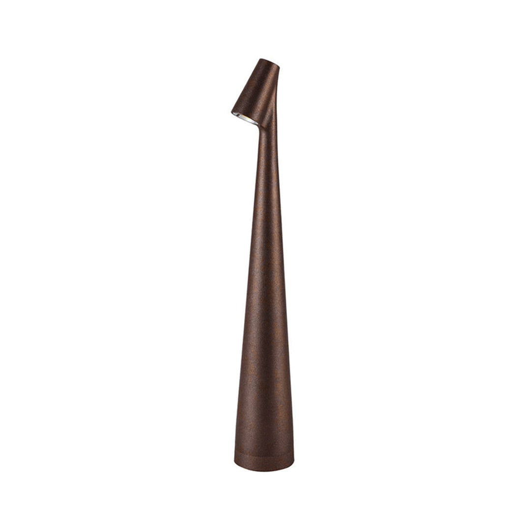 Cone-Shaped Table Lamp Dimmable – Modern LED Metal Accent Light for Bedroom & Home Office