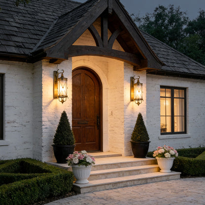 Retro Wall Sconce Lighting Outdoor European Waterproof Lamp