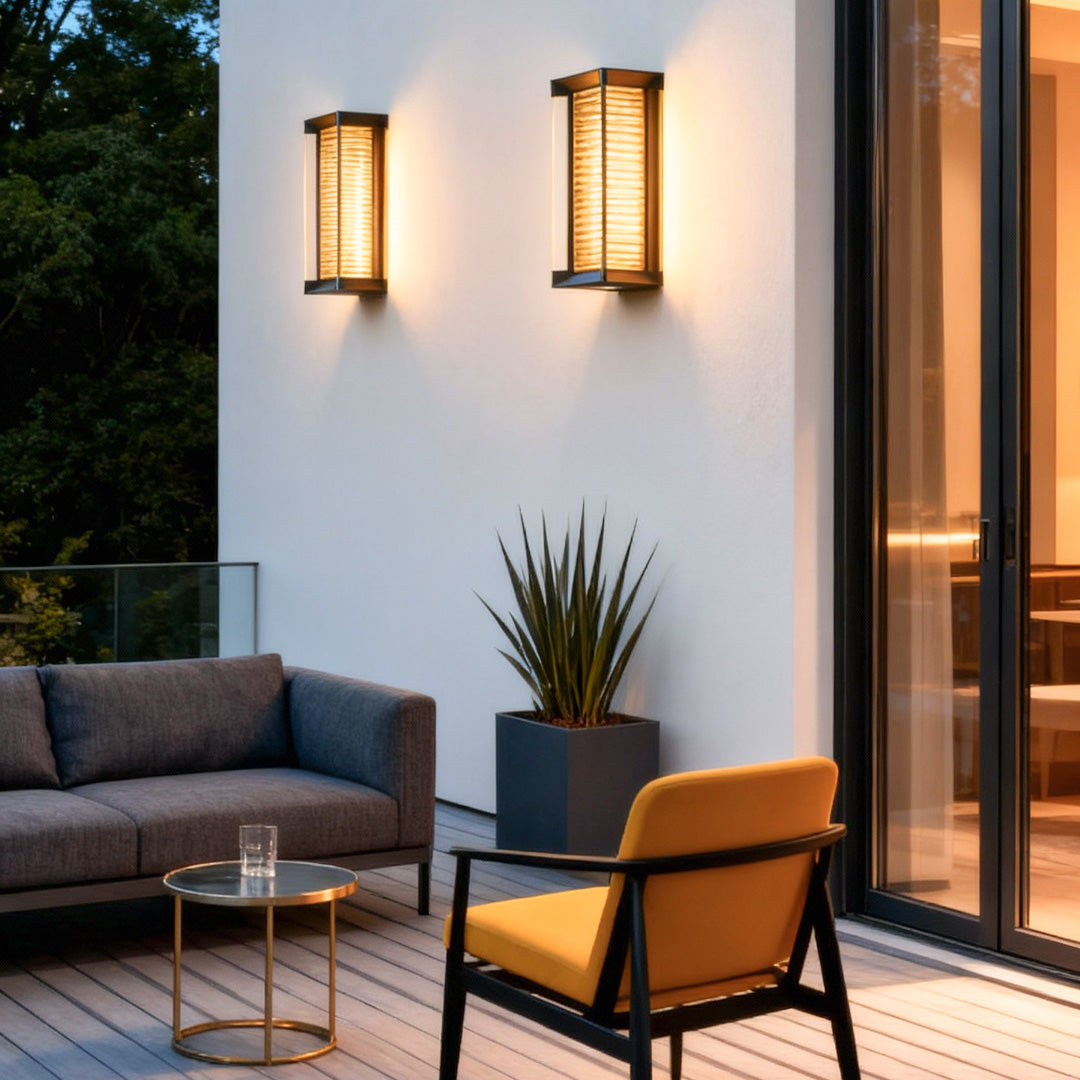 Outdoor Lighting Fixtures Wall Mount Waterproof Square Light