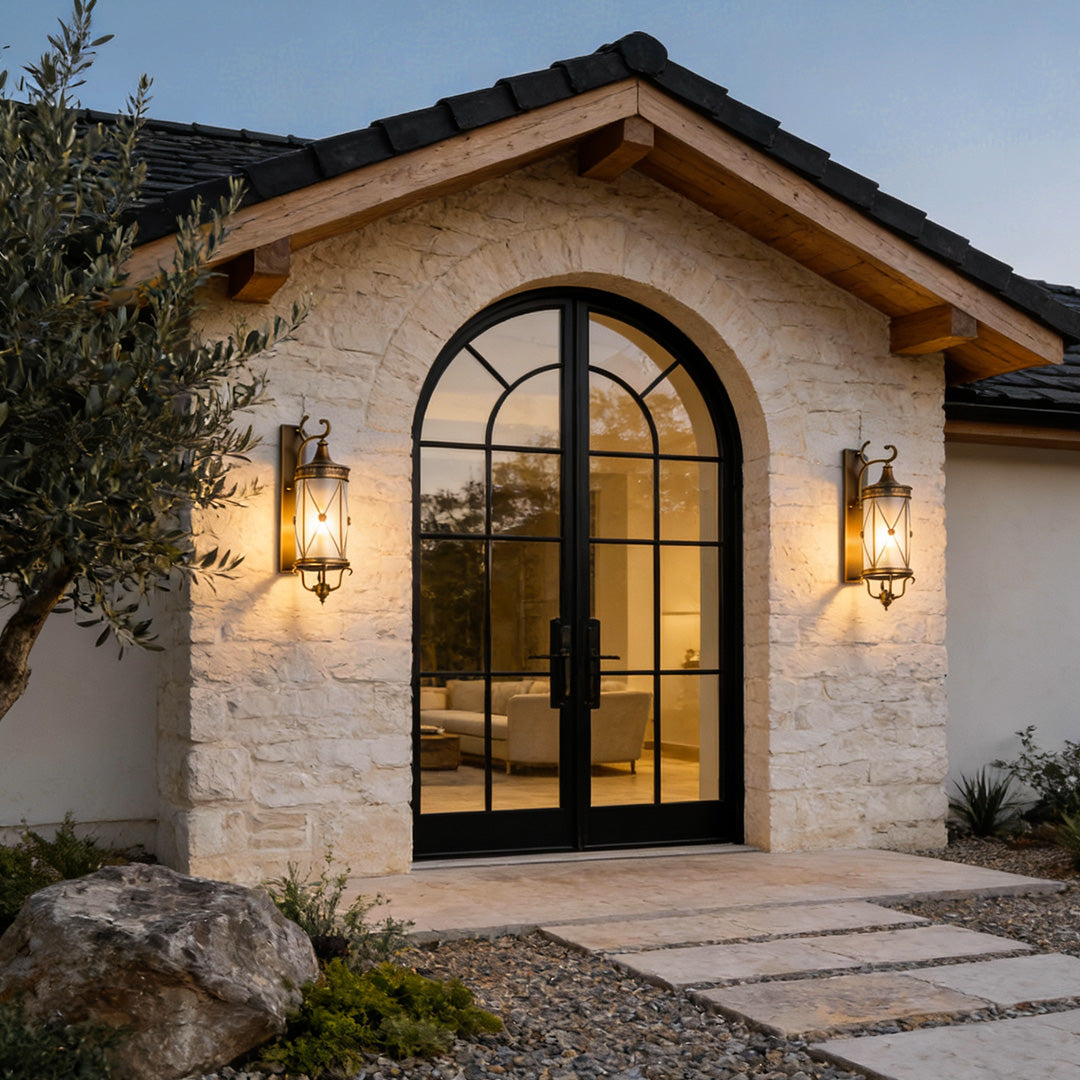 Retro Wall Sconce Lighting Outdoor European Waterproof Lamp