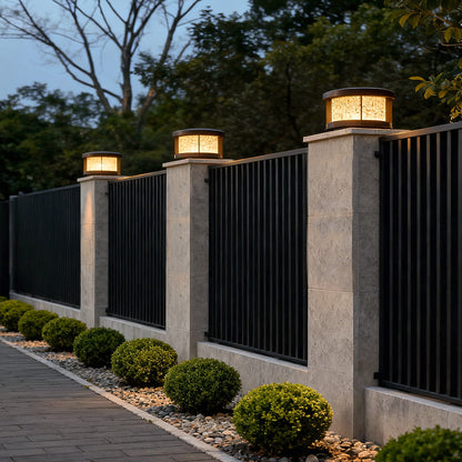 Outdoor Gate Pillar Post Lighting Waterproof Metal Light