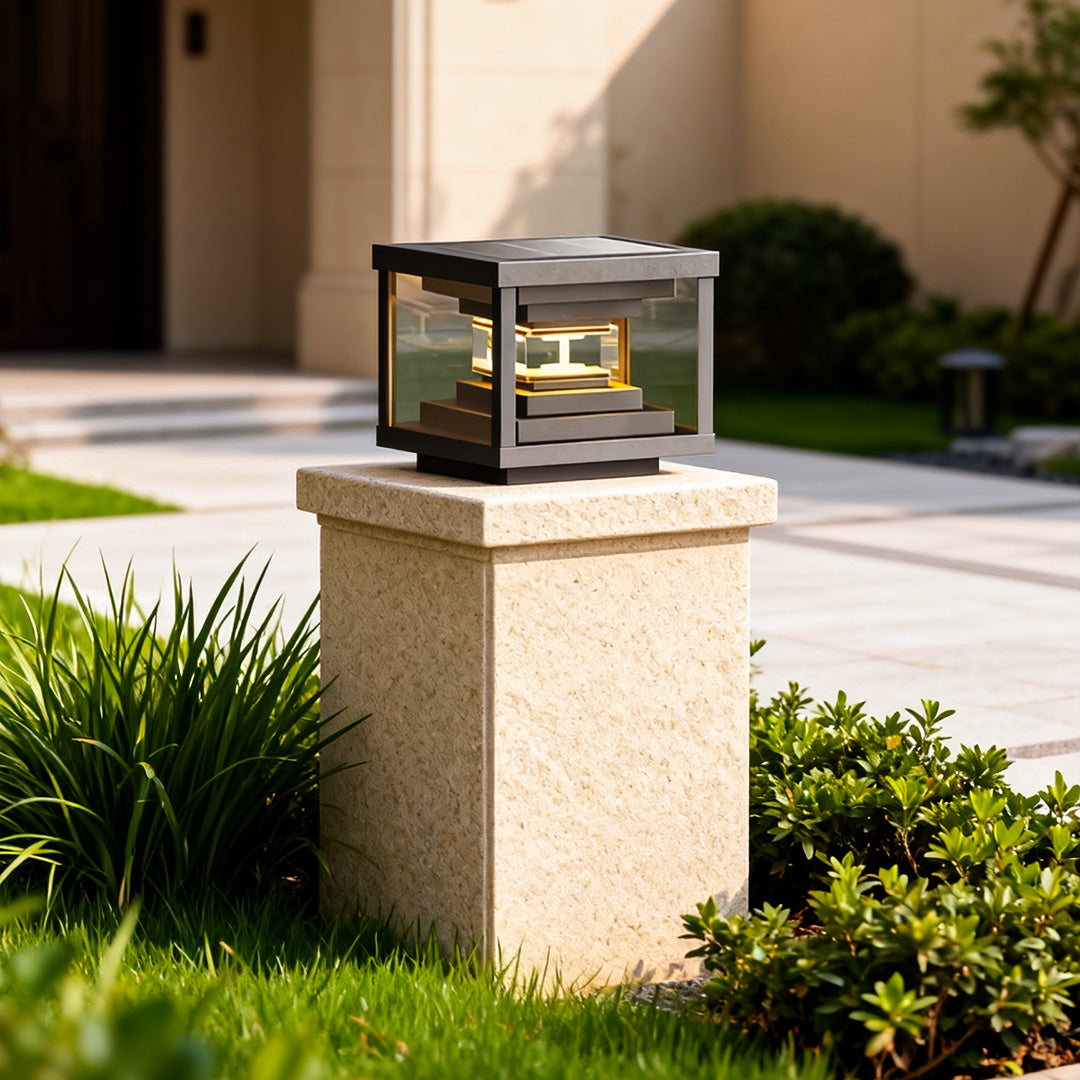 Pillar Lights for Gate Outdoor Courtyard Exterior Light