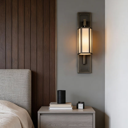 Modern Black Wall Sconce Minimalist Retro LED Light