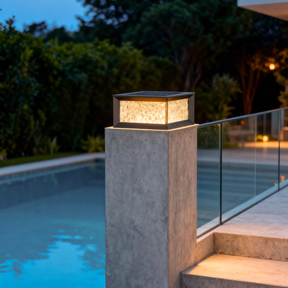 Pillar Lamp Light Outdoor Waterproof Courtyard Fence Light