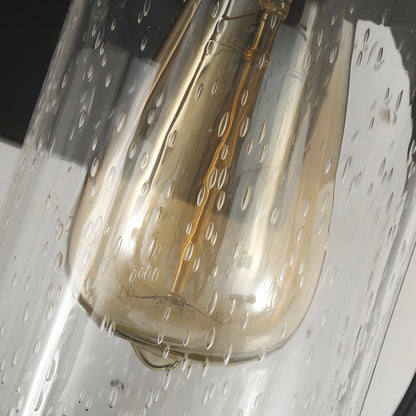 American Outdoor Sconce Raindrop Glass LED Wall Light