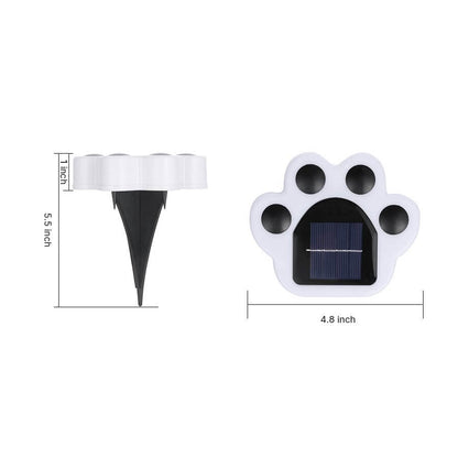 Animal Paw Step Stairs Light Modern Solar-Powered Lights