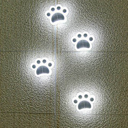 Animal Paw Step Stairs Light Modern Solar-Powered Lights