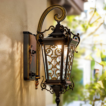 Antique Outdoor Wall Sconces Waterproof European Lantern