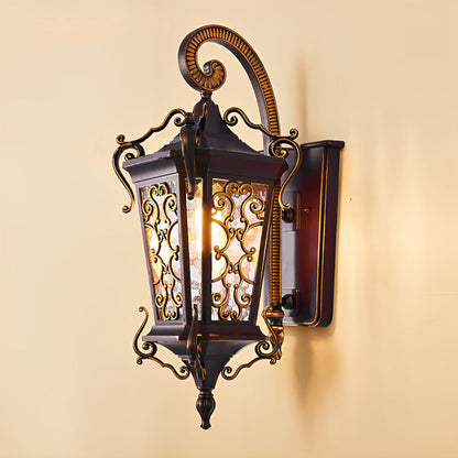 Antique Outdoor Wall Sconces Waterproof European Lantern