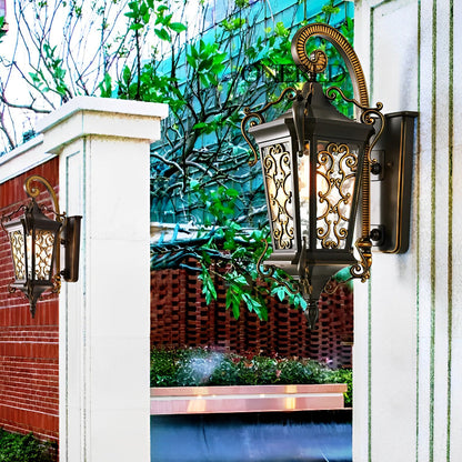 Antique Outdoor Wall Sconces Waterproof European Lantern