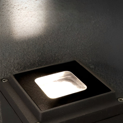 Narrow Beam Wall Sconce Up-Down LED Outdoor Building Wall Washer Light