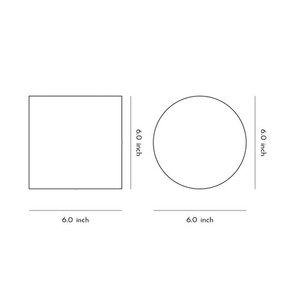 Backlit Wall Light Modern Waterproof Outdoor Light