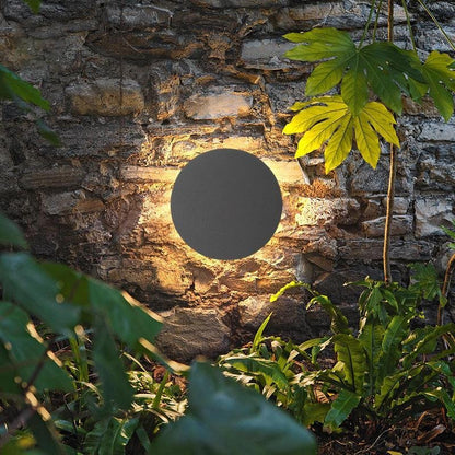 Backlit Wall Light Modern Waterproof Outdoor Light