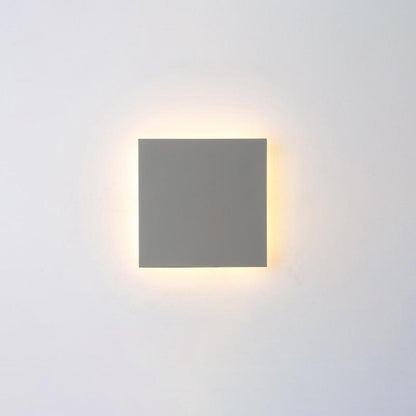 Backlit Wall Light Modern Waterproof Outdoor Light
