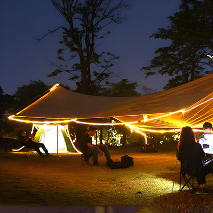 Solar Strip Lights Outdoor LED Waterproof