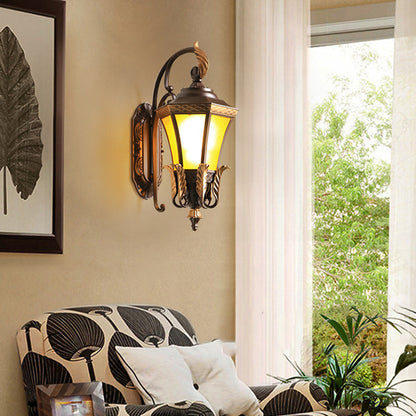 Copper Wall Sconce Outdoor European-Style Waterproof Lighting