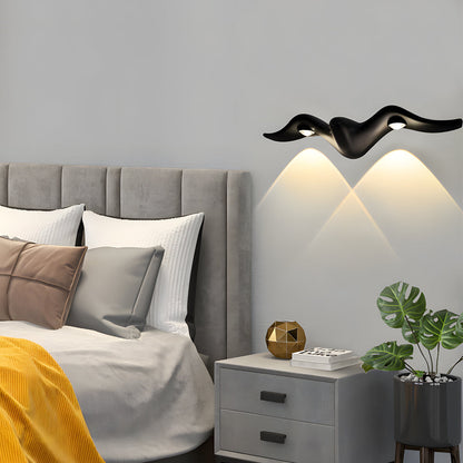 Outdoor Led Wall Light Creative Seagull-Shaped Waterproof Decorative