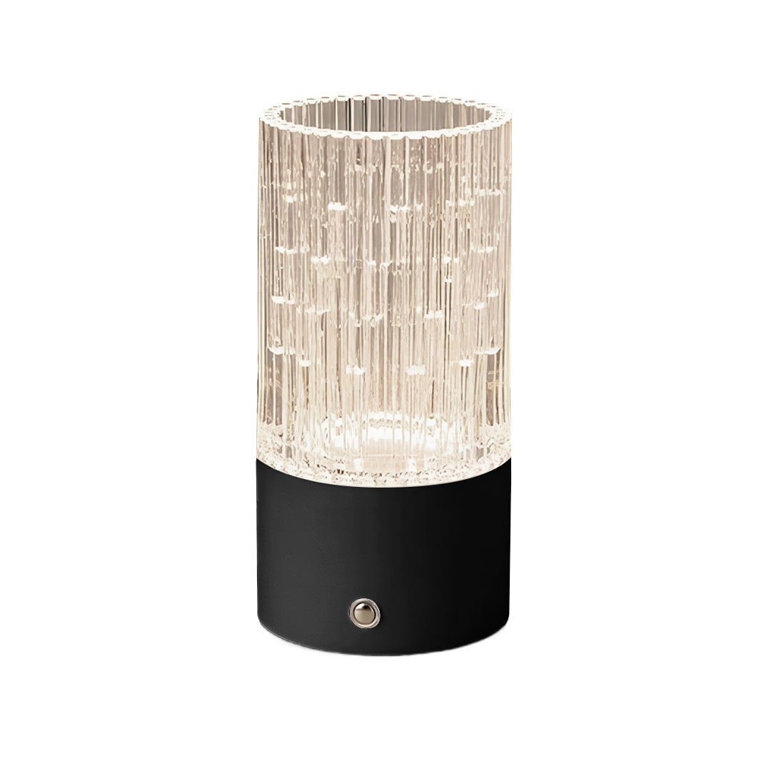 Art Deco Table Lamp - Vase-Inspired Light in ABS & PS Material
