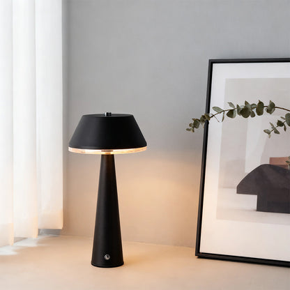 Rechargeable Table Lamps - Unique Contemporary Design, Portable Cordless Lighting