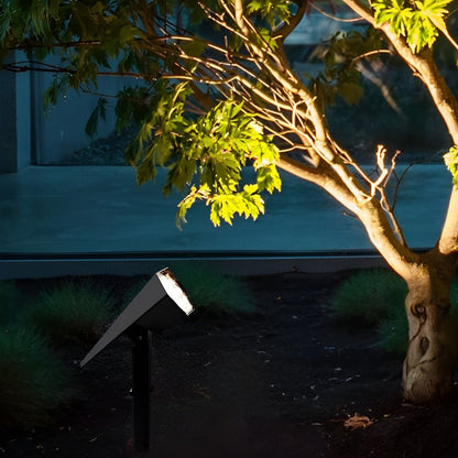 Flood Spike Light Adjustable Angle Solar Spotlight