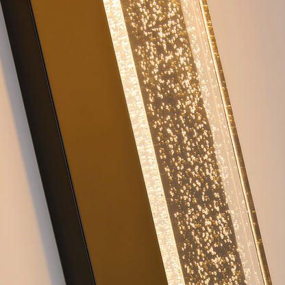 Black Outdoor Lighting Sconce Waterproof Solar Light