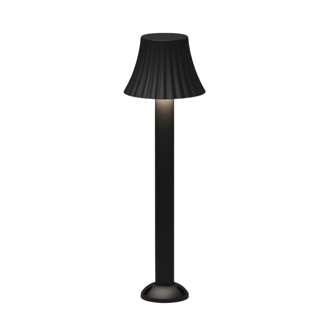 Black Outdoor Path Light Courtyard Mushroom Landscape Light
