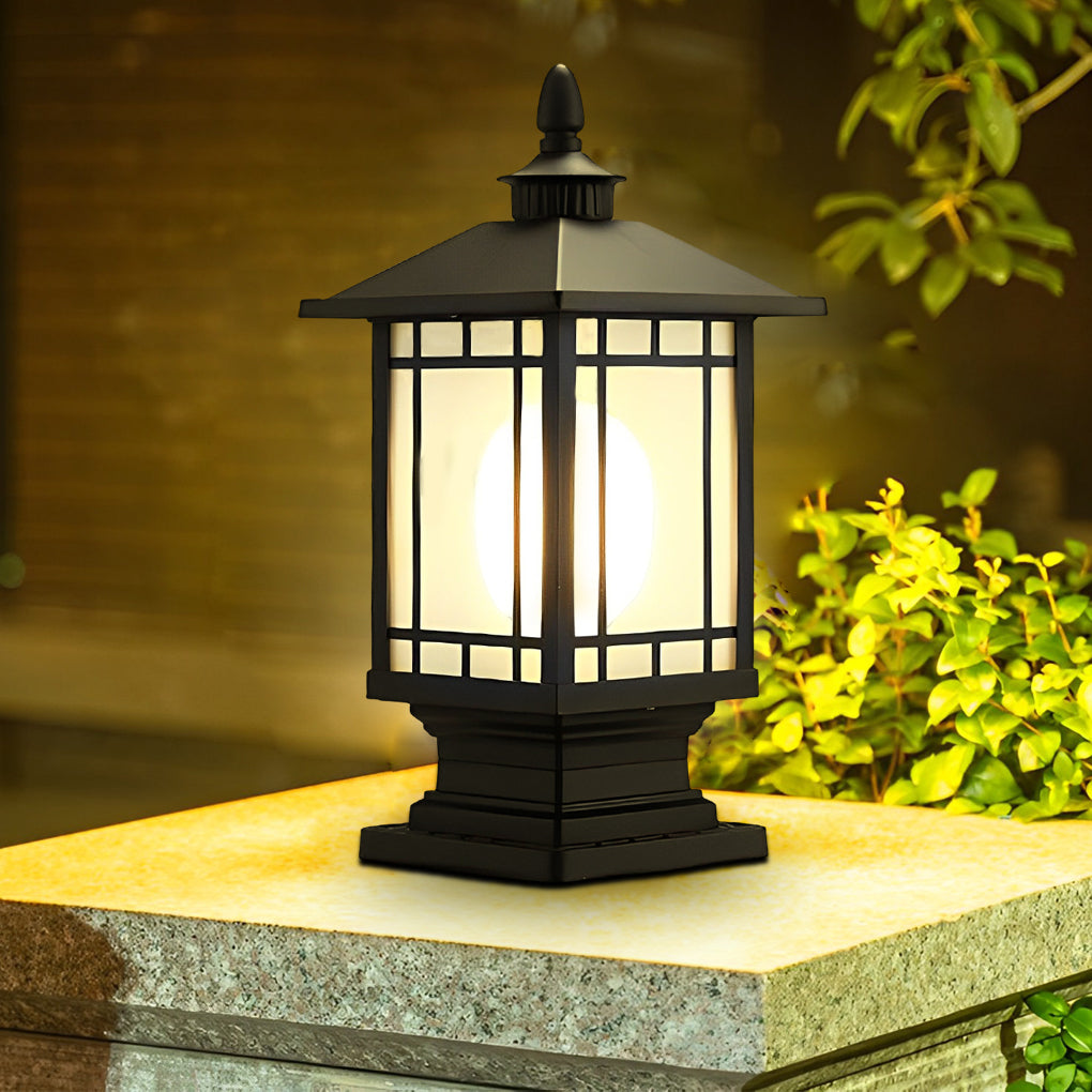 Street Light Pillar Retro Creative Waterproof Modern Outdoor Light