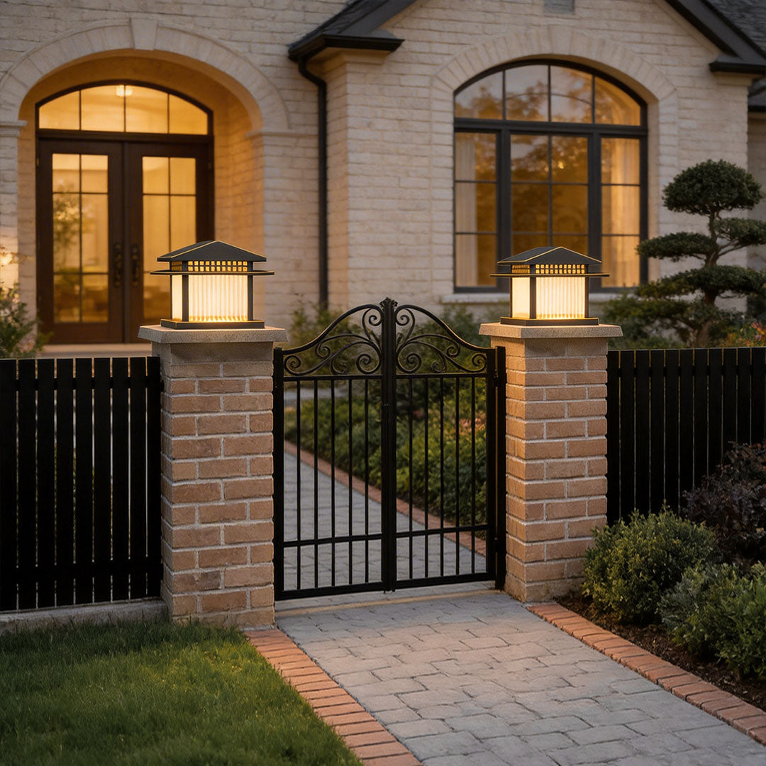 Pillar Lamp Light Modern Outdoor Landscape Lighting