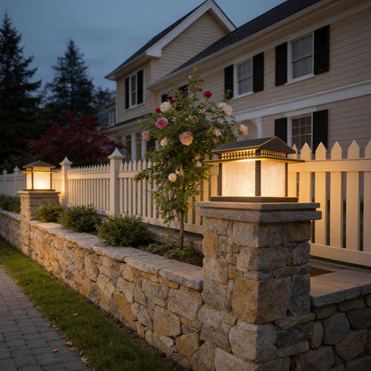 Pillar Lamp Light Modern Outdoor Landscape Lighting