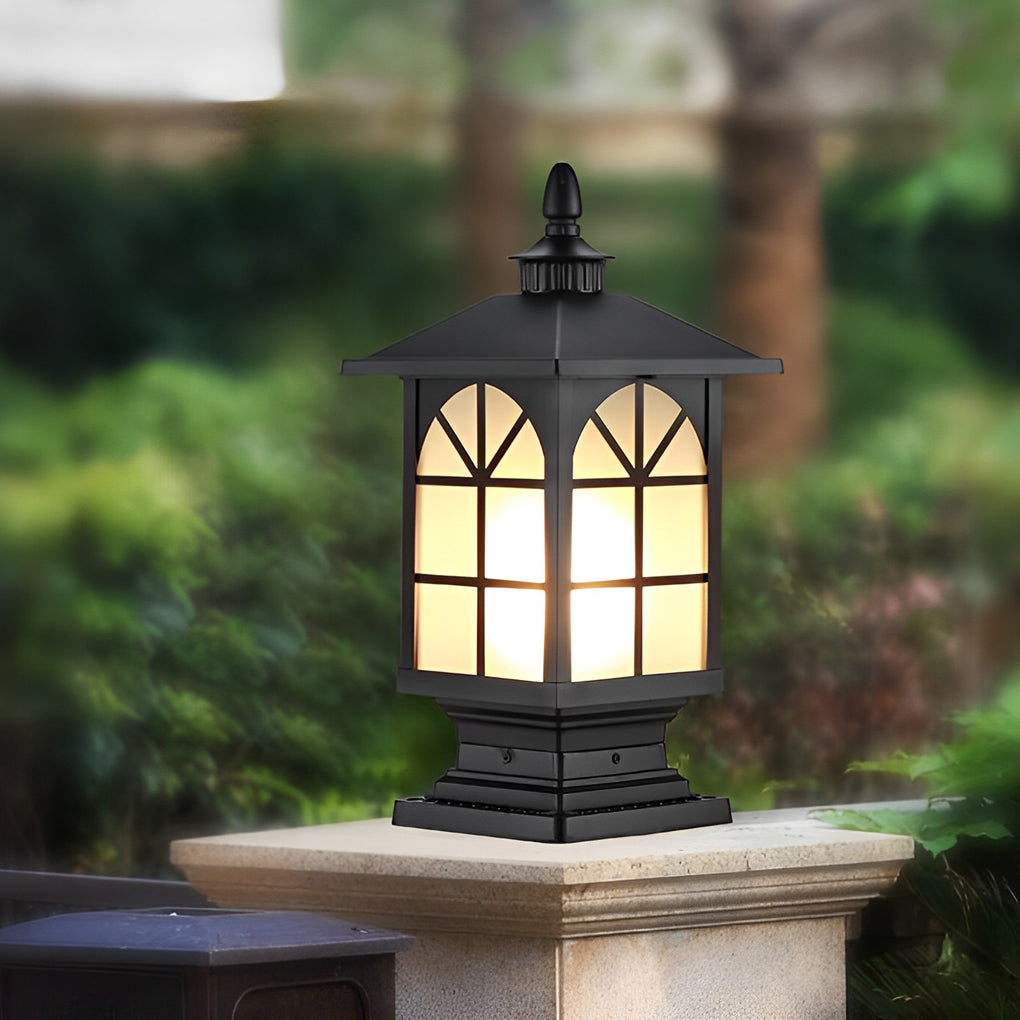 Street Light Pillar Retro Creative Waterproof Modern Outdoor Light