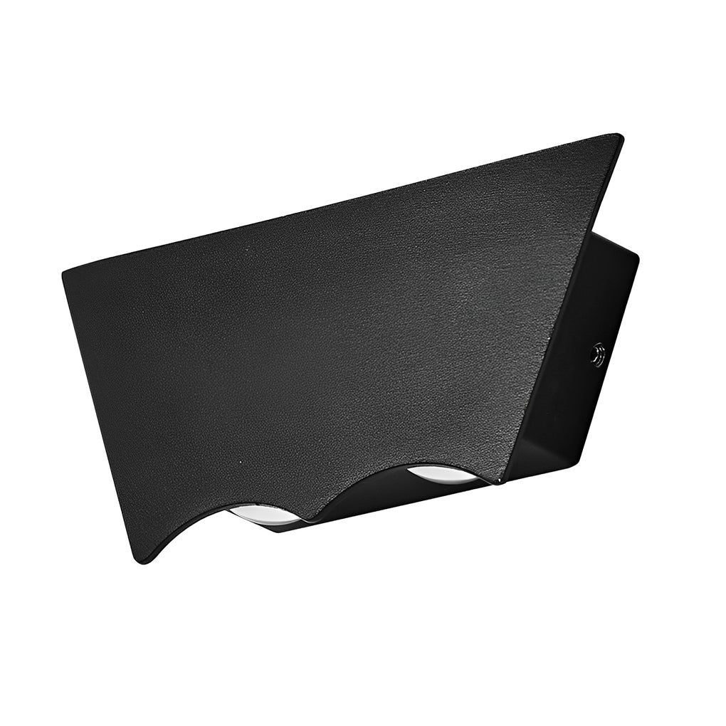 Black up down Wall Light Outdoor Aluminum Wash Light