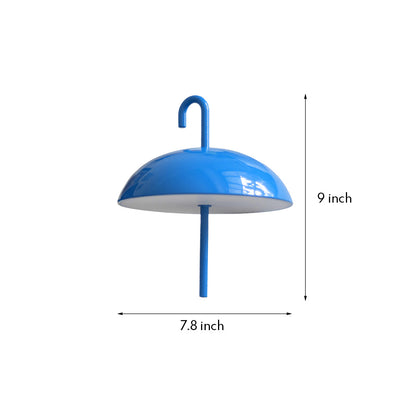 USB Rechargeable Table Lamp - Portable, Dimmable LED Touch Lamp with Umbrella-Style Design