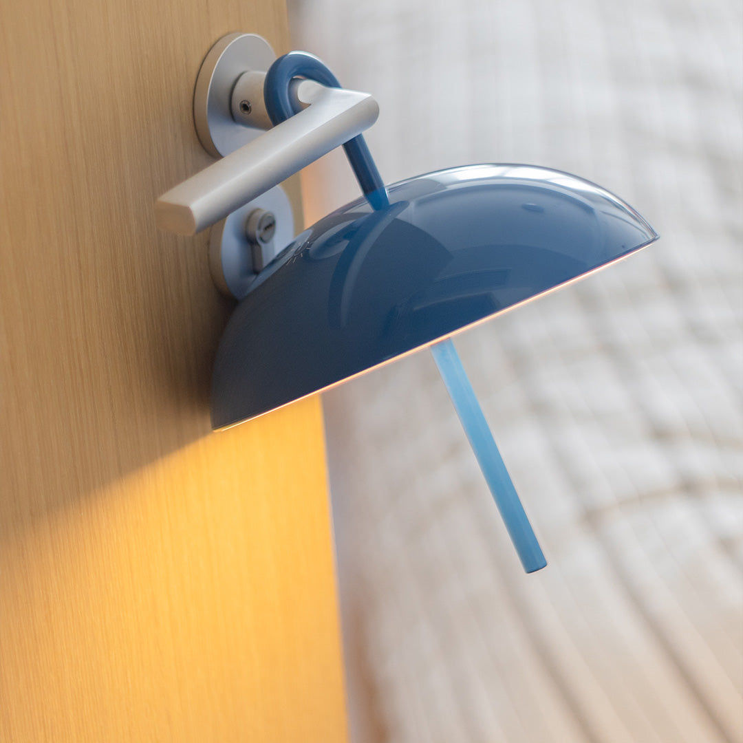 USB Rechargeable Table Lamp - Portable, Dimmable LED Touch Lamp with Umbrella-Style Design