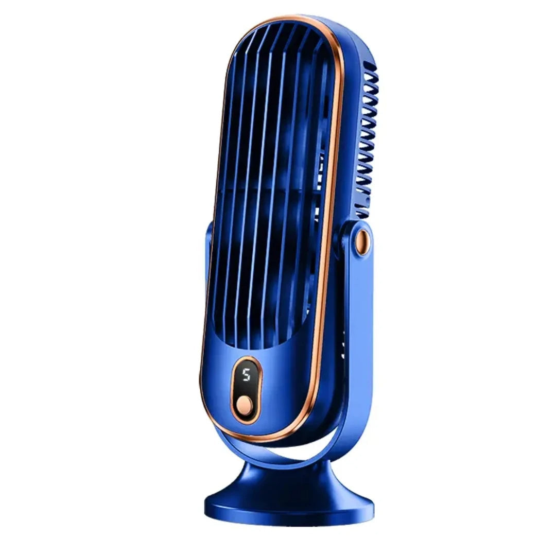 Mini Desktop Air Conditioner Fan Portable - USB Evaporative Cooler with 3 Speeds for Office Home