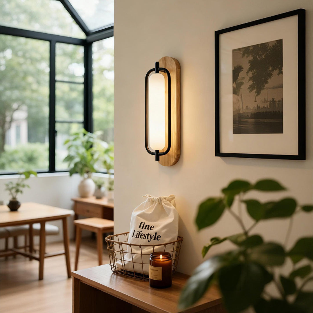 Iron Wall Sconce Lighting Nordic Minimalist Acrylic Lamp