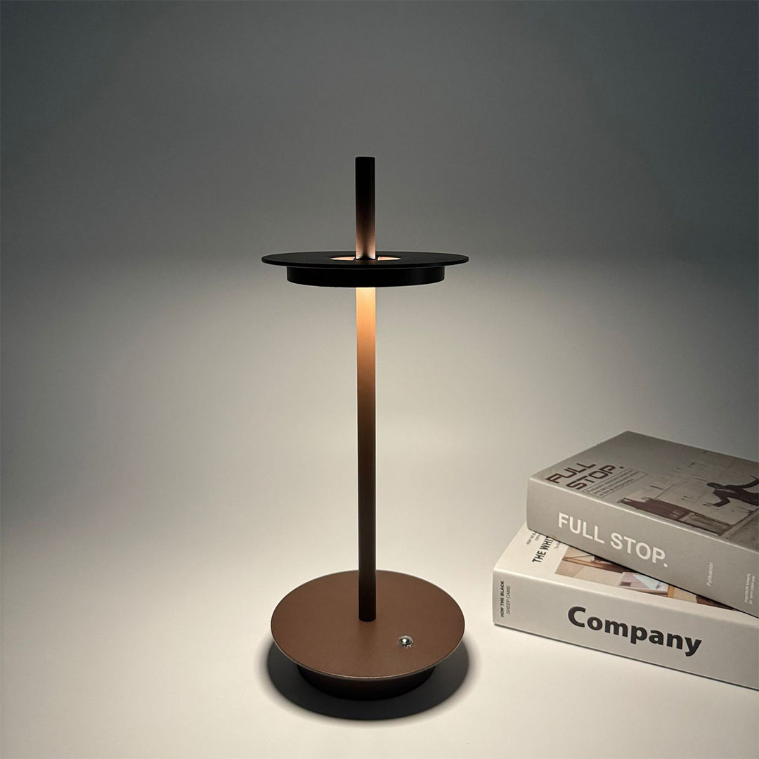 Dimmable Cordless Modern Table Lamps - Portable Metal Buffet Lamps for Home & Dining