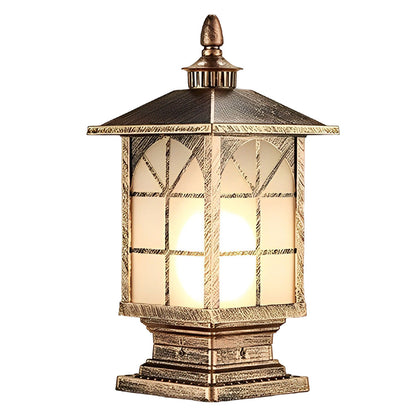 Street Light Pillar Retro Creative Waterproof Modern Outdoor Light