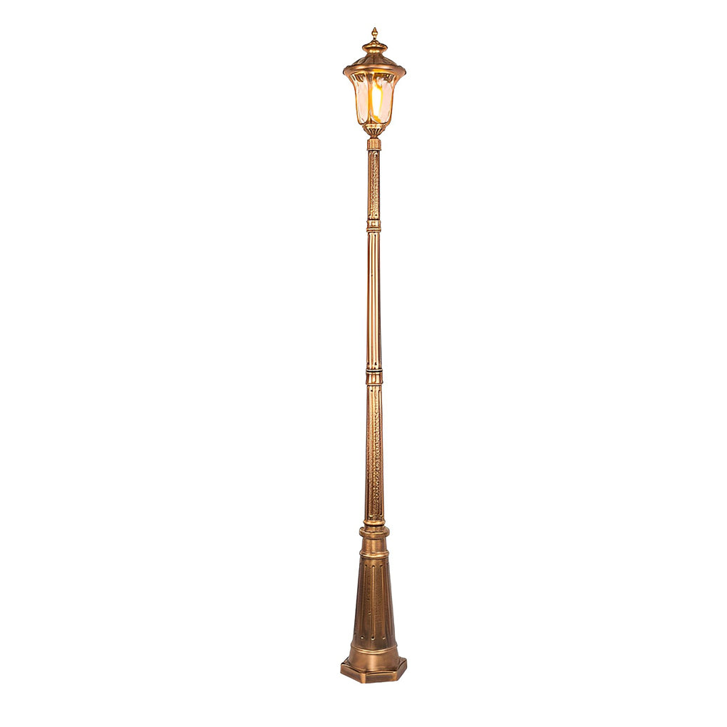 Bronze Street Lamp European Style Elegant Aluminum LED Light