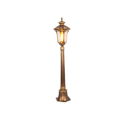 Bronze Street Lamp European Style Elegant Aluminum LED Light