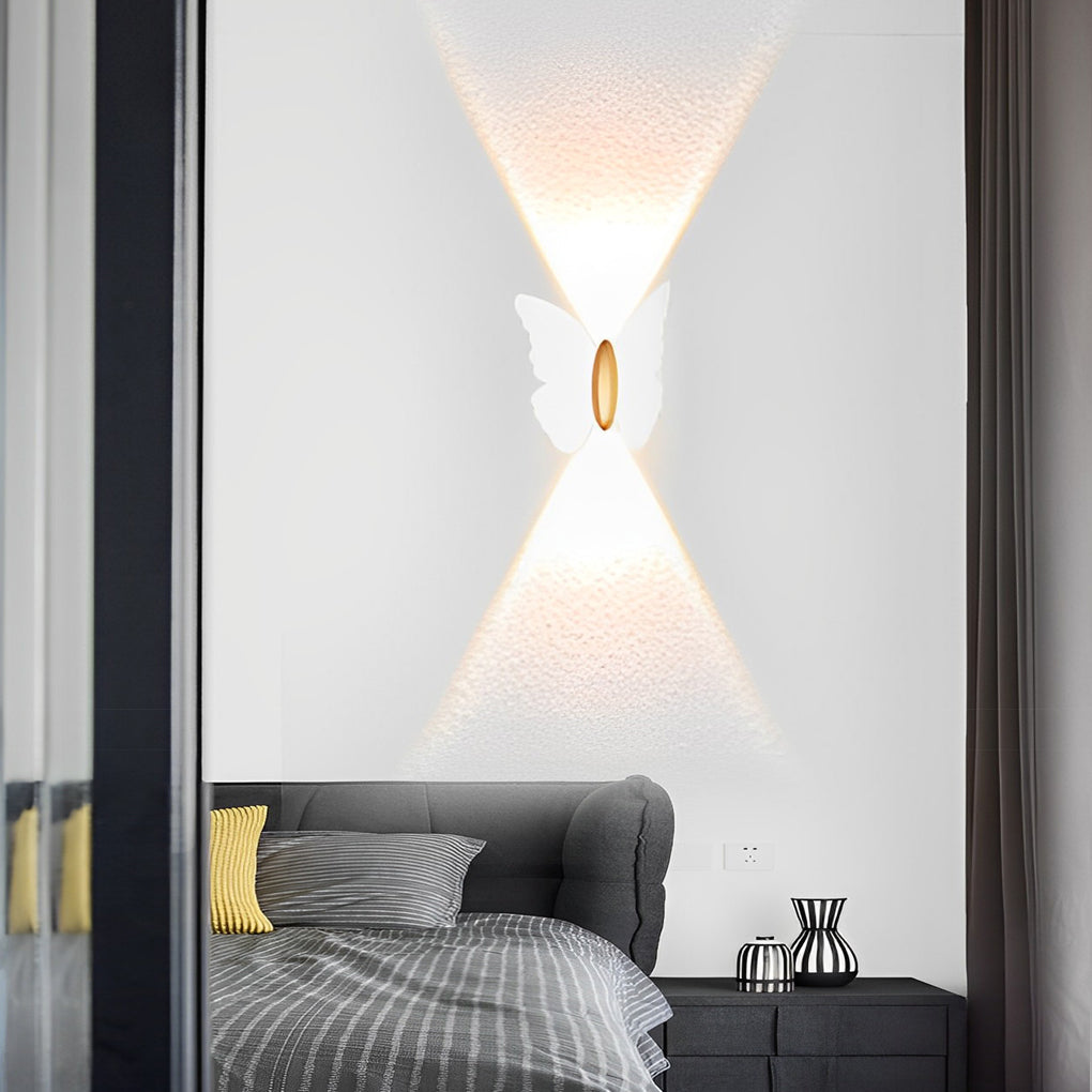 Butterfly Wall Lamp up & down LED Waterproof Outdoor Light