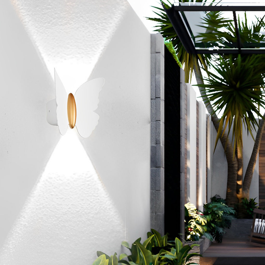 Butterfly Wall Lamp up & down LED Waterproof Outdoor Light