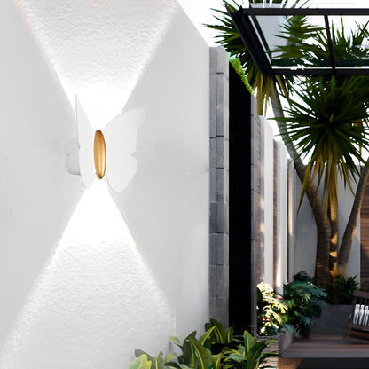 Butterfly Wall Lamp up & down LED Waterproof Outdoor Light