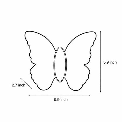Butterfly Wall Lamp up & down LED Waterproof Outdoor Light