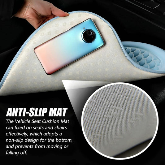 Cooling Gel Car Seat Cushion – Non-Slip Pressure Relief Seat Pad for Car, Office Chair & Wheelchair