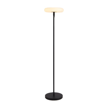 USB Waterproof Solar Halo Floor Lamp Modern Minimalist Outdoor Lighting