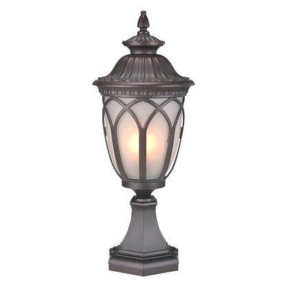 Garden Pillar Lights Weather-Resistant Outdoor Column Head Light