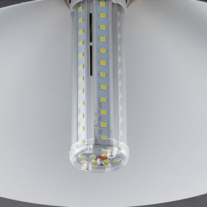Black Outdoor Pendant Light Solar Waterproof LED Ceiling Light
